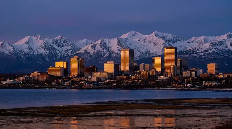 Anchorage skyline representing Alaska business opportunities
