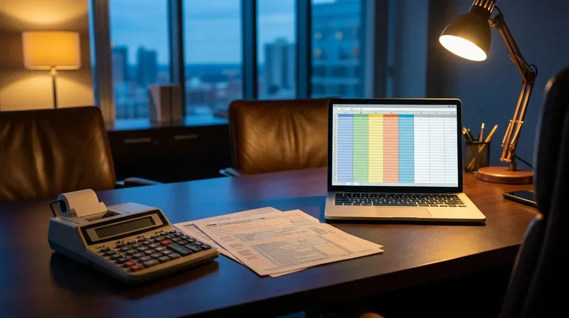 Tax forms and a calculator on a desk, How to Start an S Corp in Alaska